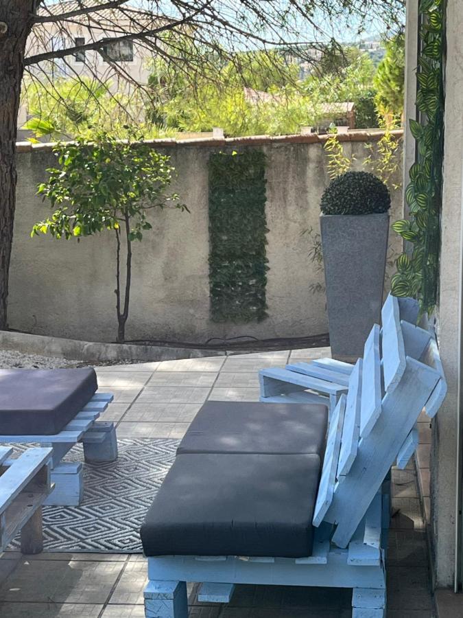 Le Bonheur Avec Piscine Et Jardin Villa Cassis Ngoại thất bức ảnh